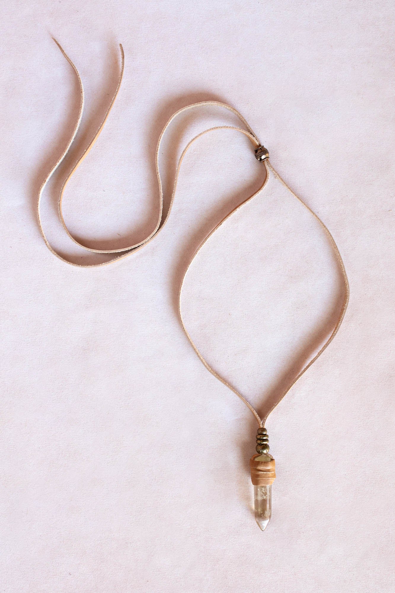 Priestess Necklace with Citrine