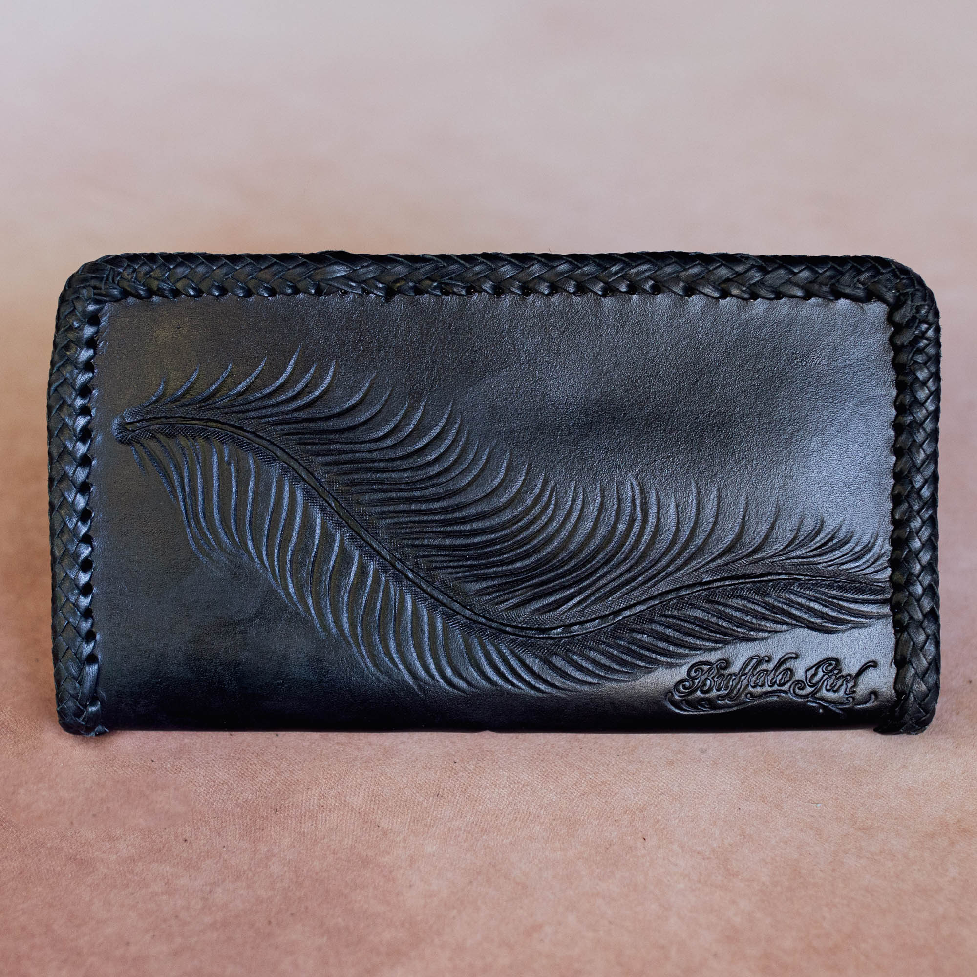 Large Pegasus Wallet with Labradorite