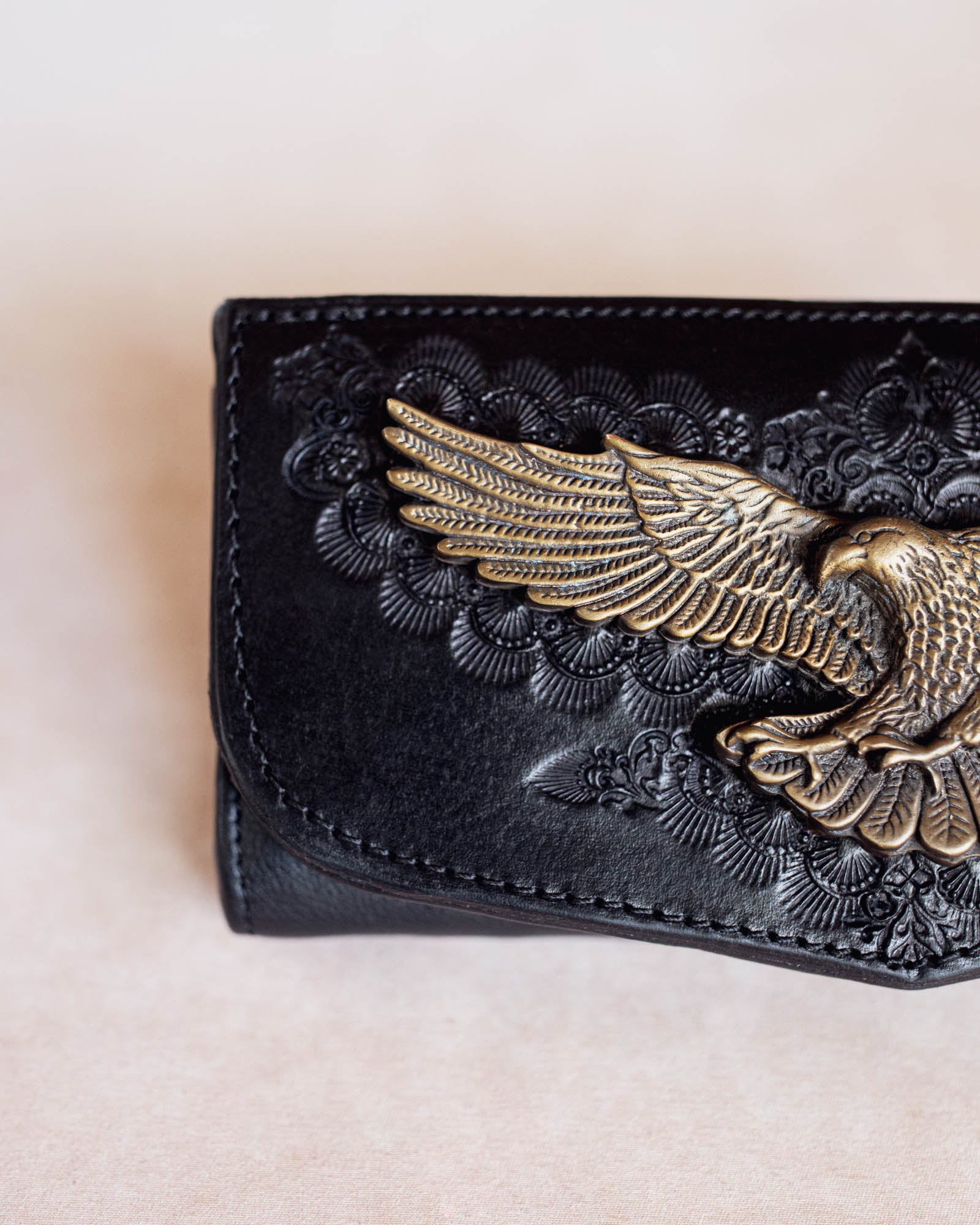 Rebel Eagle Wallet - Black