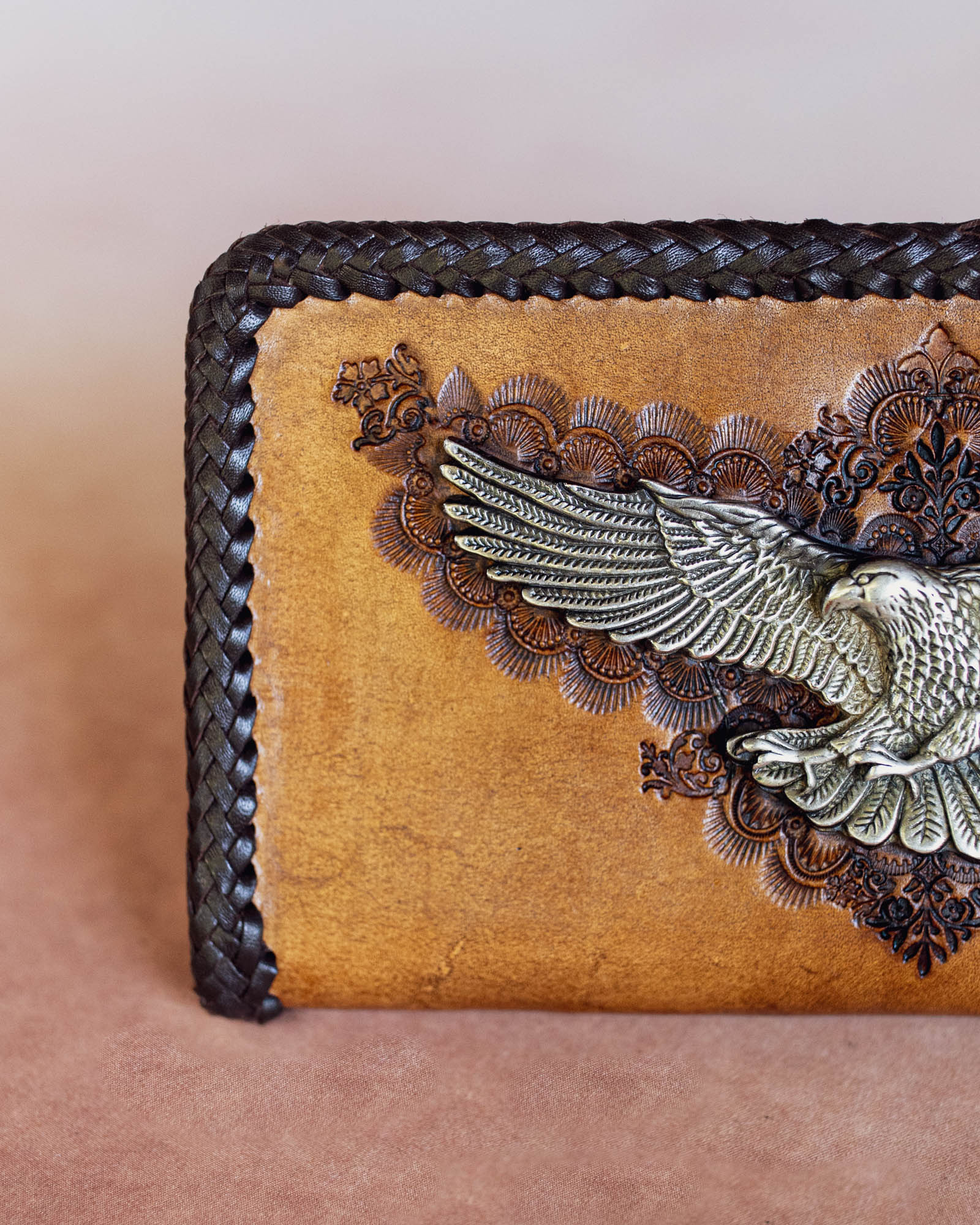 Large Double Sided Pegasus & Rebel Eagle Wallet