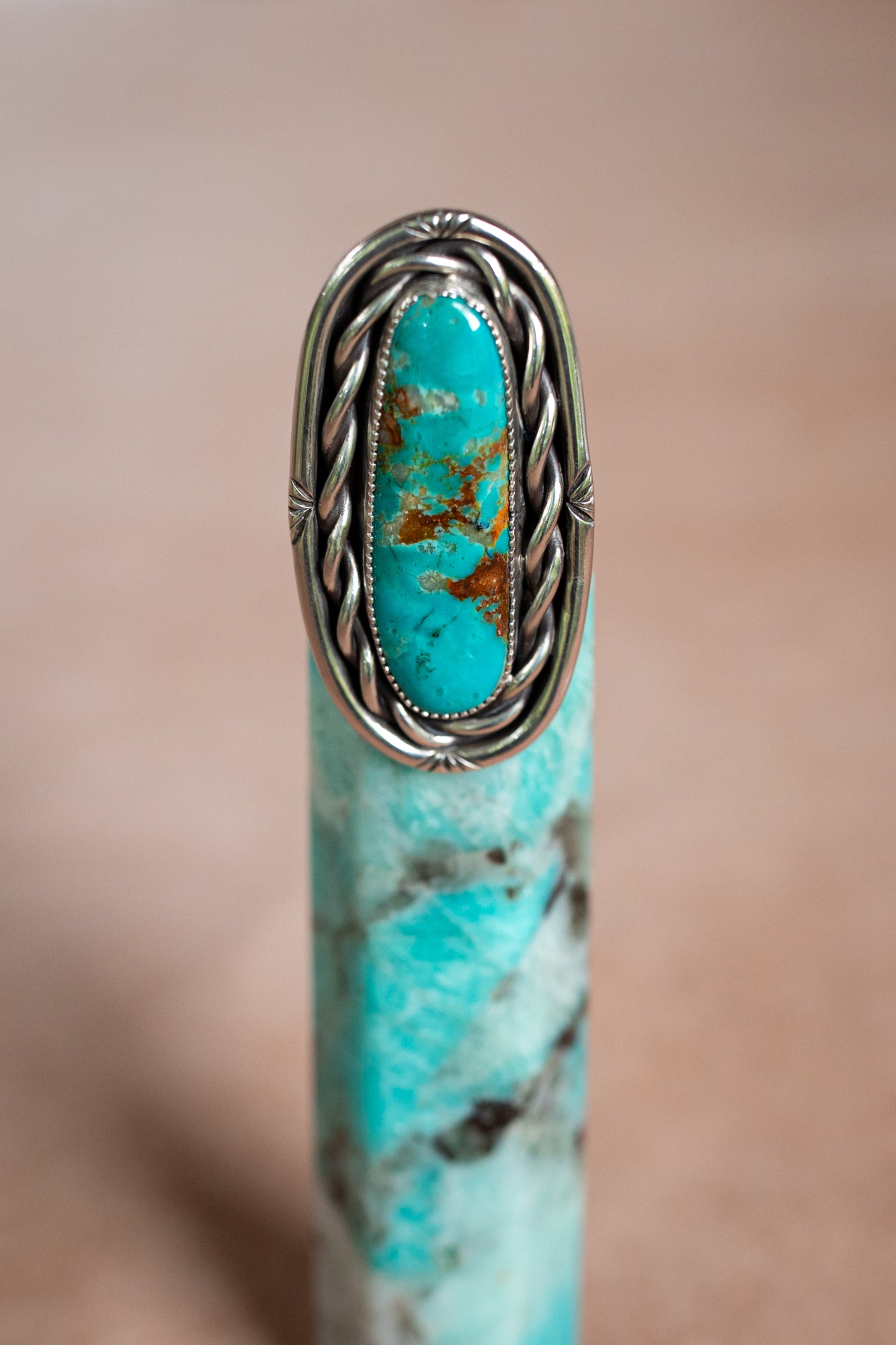 Vintage Navajo Royston Turquoise Ring
